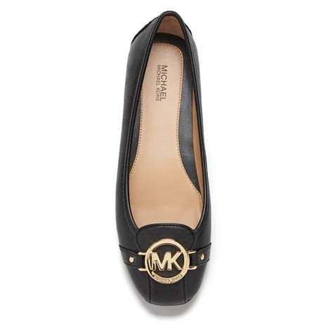 michael kors flats black|Michael Kors black flats 8m.